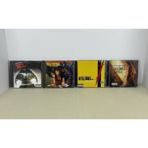 Quentin Tarantino Soundtrack Bundle – Kill Bill Death Proof Pulp Fiction (Lot)